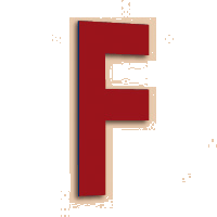 Flatsign dünne Buchstaben Außenwerbung