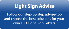 LED Light Sign Letters advise