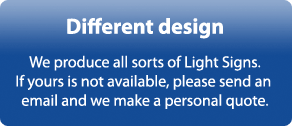 LED Light Sign Letters other design