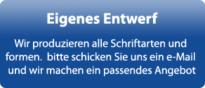 LED Leuchtreklame Leuchtbuchstaben eigenes enwerf