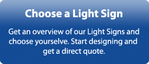 Choose and design LED Light Sign