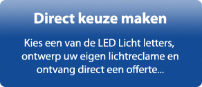 Kies en ontwerp LED Lichtreclame letters